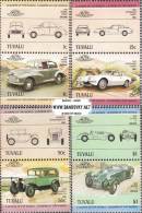 *Známky Tuvalu 1984 Staré automobily, séria MNH - Kliknutím na obrázok zatvorte -